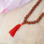 8 Mukhi Pathariya Rudraksha Mala 10-11mm