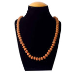 9 Mukhi Pathariya Rudraksha Mala 9-10mm