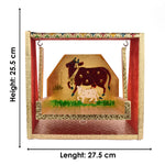 Laddu Gopal Ji Jhula With Meenakari Work