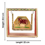 Laddu Gopal Ji Jhula With Meenakari Work