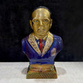  10.5 Inch Dr. Bheem Rao Ambedkar Brass Figurine, a meticulously crafted statue showcasing the iconic leader in a standing pose, symbolizing his fight for justice, equality, and empowerment. No.1 Brass Idol Store www.satvikstore.in 
