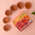 Earthen Clay Diya 12 Pc Set | India’s Largest Pooja Accessories Brand – www.satvikstore.in
