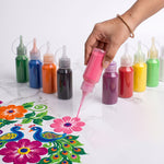 Rangoli Colors (10 Pc Bottle Pack)