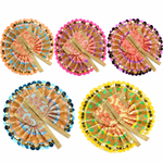 Size 0 Heavy Gold Sequin Border Laddu Gopal Dress