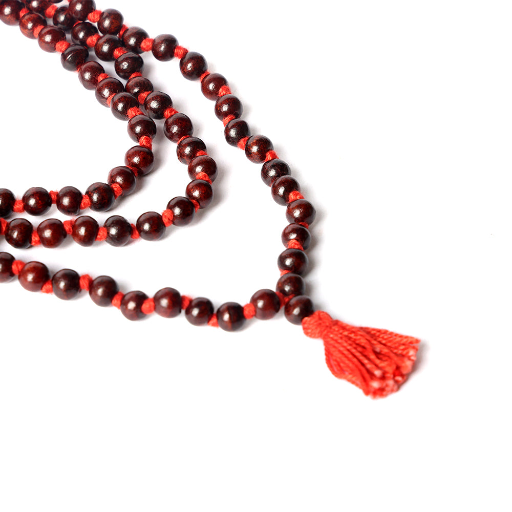 Regular Red Sandalwood/Chandan Scented Jap Mala