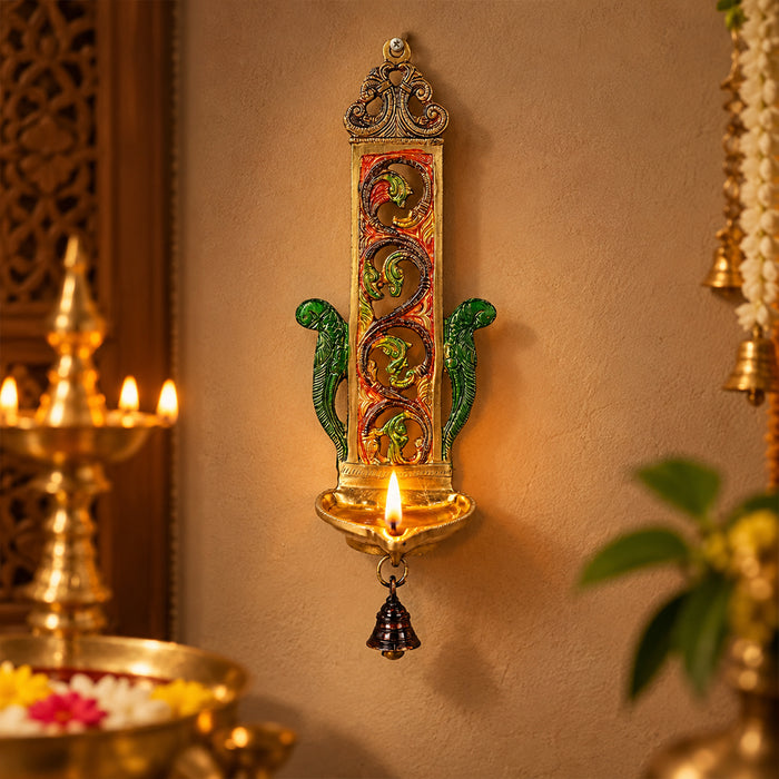 10.6 Inch Beautifully Designed Wall Hanging Diya