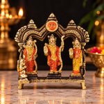 4.8 Inch Brass Small Ram Darbar Idol