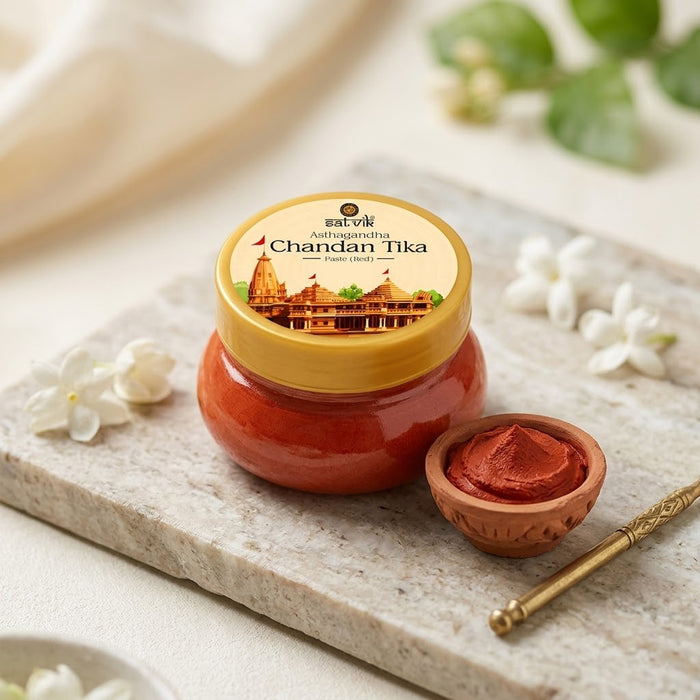 Red Chandan Tikka Paste (Lal Tilak)