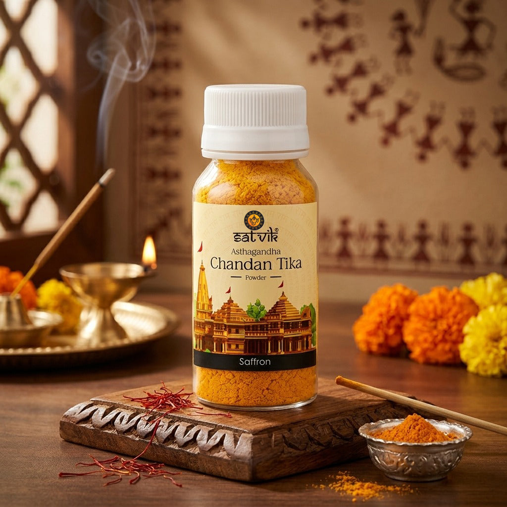 Ashtagandha Chandan Tika (Chandan Tilak) Powder