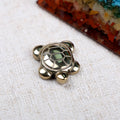 Golden pyrite tortoise crystal for wealth and vastu benefits. India’s Largest Puja Accessories Brand- www.satvikstore.in