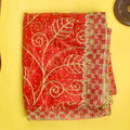 Beautiful handcrafted 84x42 inch Mata Chunri with delicate handwork and premium fabric for Mata idol decoration – India’s Largest Pooja Accessories Brand – www.Satvikstore.in