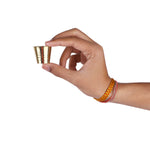 Pure Brass Laddu Gopal Pooja Bhog Thali Set (6 Inch - 7 Inch)