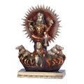 Lord Narayana since he stands in for the three Vedas: Rg, Yajur, and Sama. Gayatri, Brhati, Usnik, Jagati, Tristup, Anustup, and Pankti are the names of the seven horses yoked to the chariot of the Lord Sun. These names of several Vedic meters refer to the seven horses pulling the chariot of the Lord Sun.