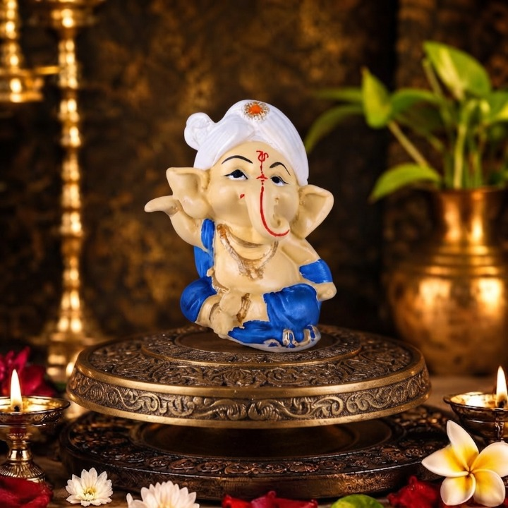 Cute Sitting Ganesha