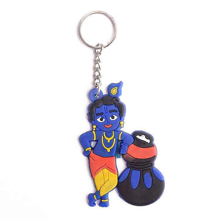 Krishna Makhan Chor Keychain | India’s Largest Pooja Accessories Brand – www.satvikstore.in
