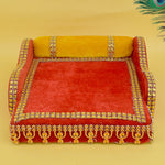 Laddu Gopal: Velvet Bed Medium | India’s Largest Pooja Accessories Brand – www.satvikstore.in
