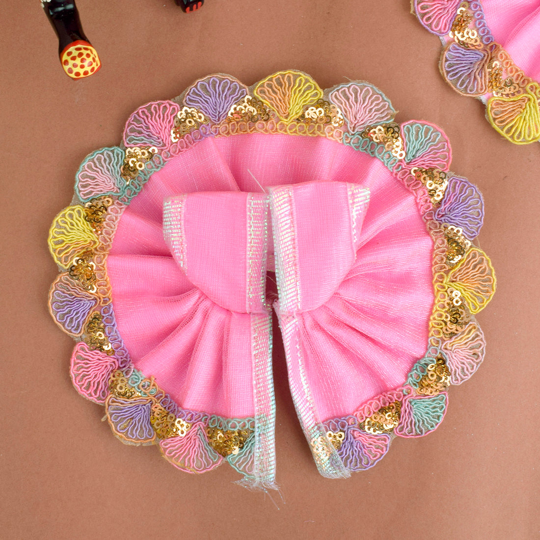 Light Pink Laddu Gopal Dress | India’s Largest Pooja Accessories Brand – www.satvikstore.in
