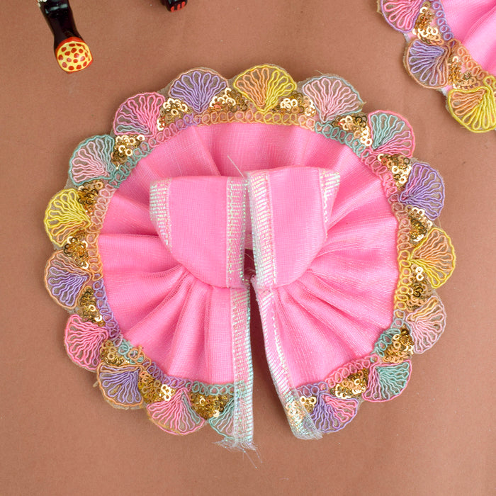 Light Pink Laddu Gopal Dress | India’s Largest Pooja Accessories Brand – www.satvikstore.in
