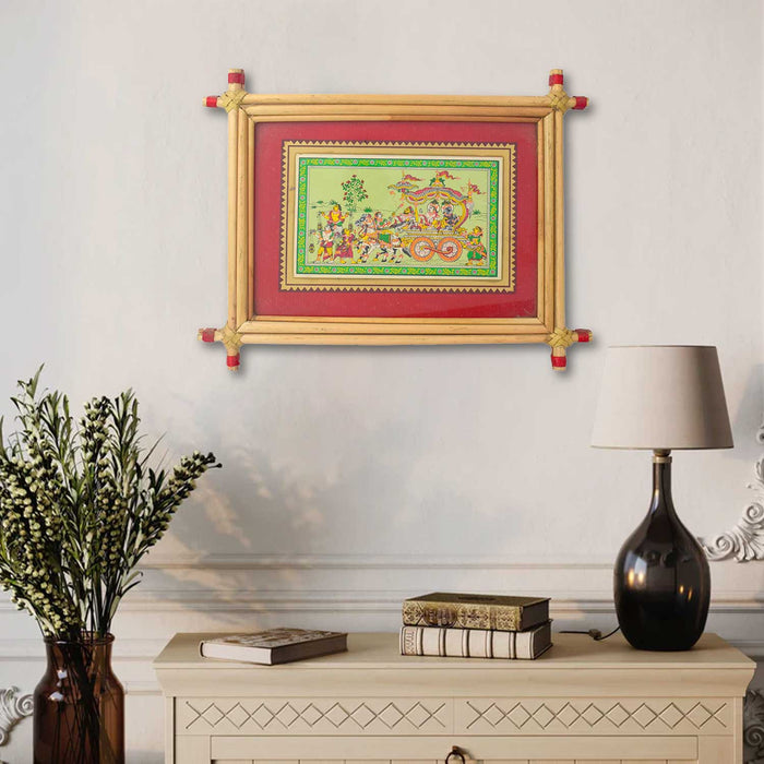 Medium Rath Yatra Photo Frame | India’s Largest Brass Idols Brand - www.satvikstore.in