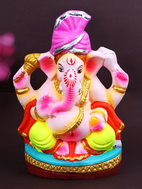 8.5-inch Nandana eco-friendly Ganpati idol | India’s Largest Pooja Accessories Brand – www.satvikstore.in