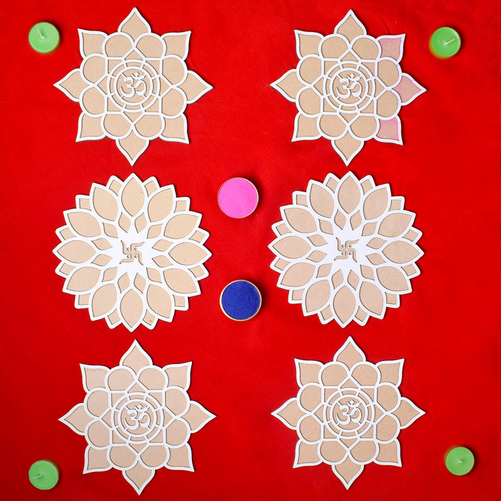 Portable Rangoli Stencil | India’s Largest Pooja Accessories Brand – www.satvikstore.in
