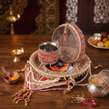 Red Karwa Chauth Thali Set | India’s Largest Pooja Accessories Brand – www.satvikstore.in