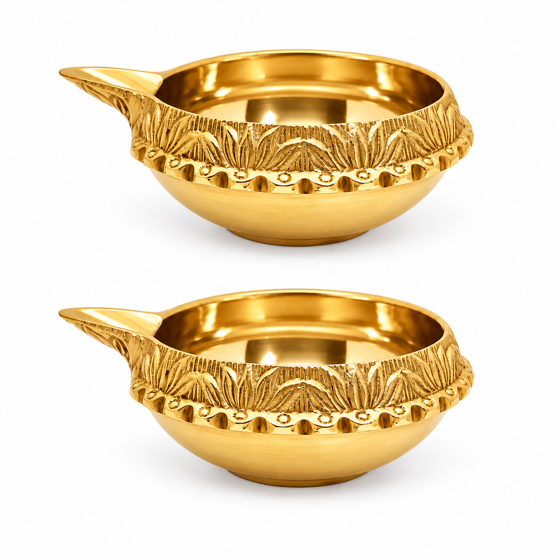 Beautiful Pure Brass Kuber Diya