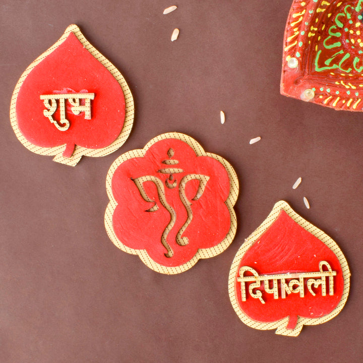Shubh Deepawali Sticker | India’s Largest Pooja Accessories Brand – www.satvikstore.in