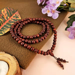 Certified 100% Original Authentic Pure Red Sandalwood Jap Mala (Andhra Pradesh)