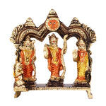 4.8 Inch Brass Small Ram Darbar Idol