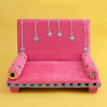 Velvet Radiance – Glorious Laddu Gopal Singhasan – India’s Largest Pooja Accessories Brand – www.satvikstore.in