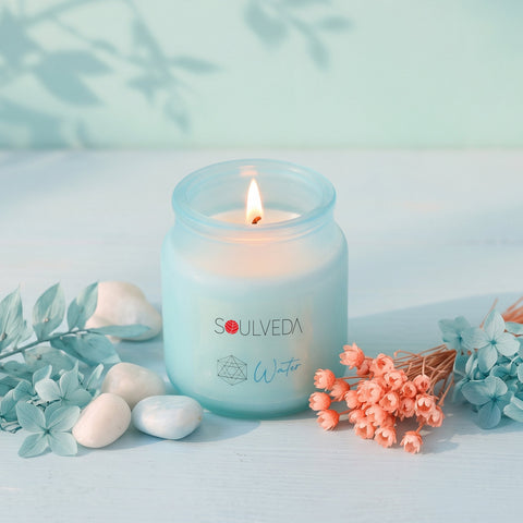 Soulveda Water Ocean Dreams scented jar candle 80g
