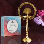 12 Inch Brass Mor Kiran Style Kerala Diya | India’s Largest Pooja Accessories Brand – www.satvikstore.in