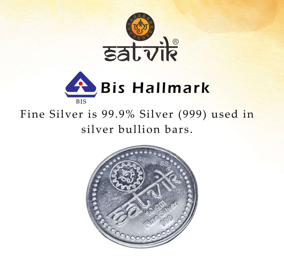 Pure Hallmark Silver Coin (Chandi Ka Sikka) For Pooja