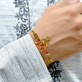 Rakhi with Tie Gift Combo Set Puja Store Online Pooja Items Online Puja Samagri Pooja Store near me www.satvikstore.in