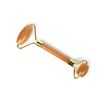 Citrine Face Roller with Gua Sha – Radiance & Positive Energy