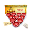 Designer Clay Diya | India’s Largest Pooja Accessories Brand – www.satvikstore.in