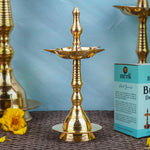 14 Inch Beautiful Brass Kerala Inauguration Diya