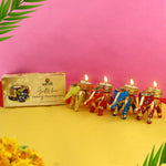 Eye-Catching Handcrafted Elephant Tea Light Holder