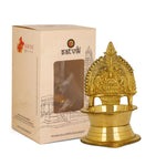 Brass Kamakshi Amman Diya (Small)