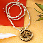 100% Pure Gratifying Tulsi Neck Mala with natural Tulsi beads and a Jai Baba Khatu Shyam locket, ideal for devotional wear and spiritual connection. India’s Premium Jap Mala Store- www.satvikstore.in

