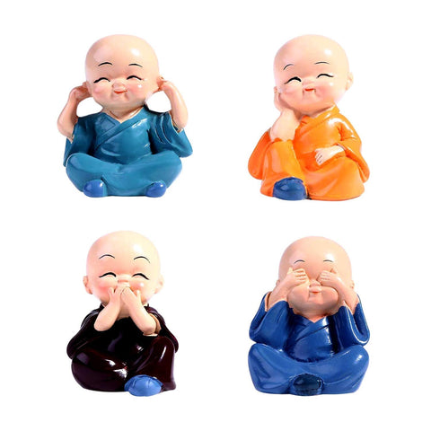 Laughing Monk / Buddha idol, radiating joy and serenity, symbolizing happiness, inner peace, and wisdom through the gentle smile and peaceful posture. India’s Largest Pooja Accessories Brand – www.satvikstore.in 