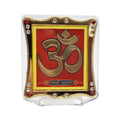 Om frame for car dashboard, featuring the sacred Om symbol in a beautifully designed frame, bringing spiritual energy and protection to your vehicle. India’s Largest Pooja Accessories Brand – www.satvikstore.in 