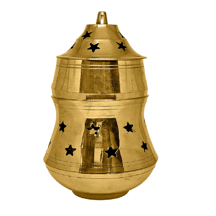 Antique Brass Essential Oil Burner Puja Store Online Pooja Items Online Puja Samagri Pooja Store near me www.satvikstore.in