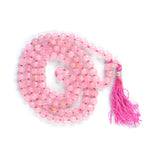 Rose Quartz Crystal Necklace 6MM | Heart Chakra Healing