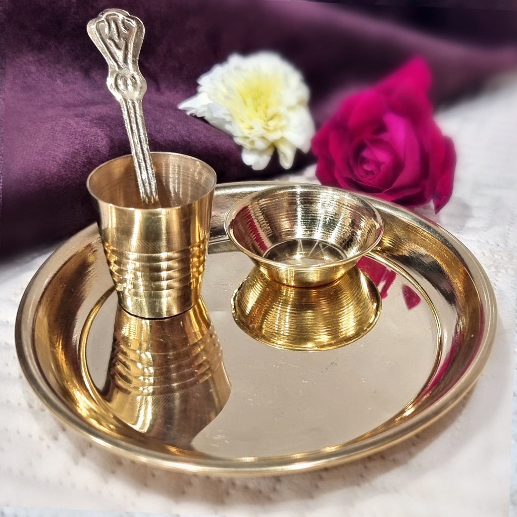 Special Gopal ji Bhog Pooja Thali (6 Inch) Puja Store Online Pooja Items Online Puja Samagri Pooja Store near me www.satvikstore.in