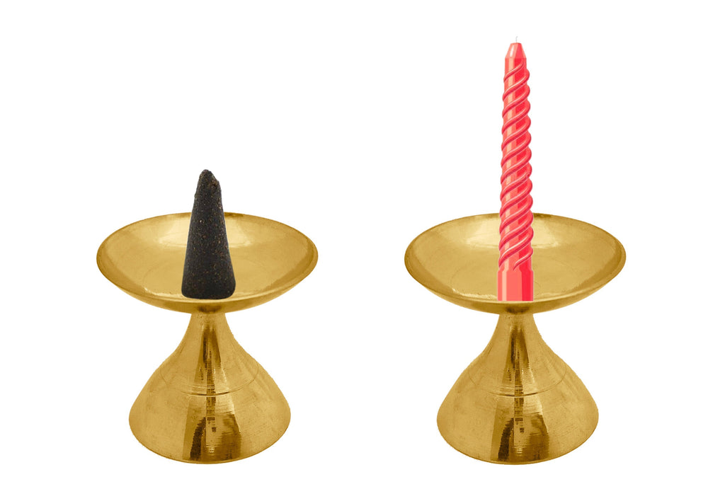 2 Inch Dhoop Candle Stand Puja Store Online Pooja Items Online Puja Samagri Pooja Store near me www.satvikstore.in